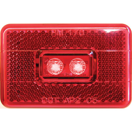 PETERSON Peterson V170R The 170 Series Piranha LED Clearance/Side Marker Light with Reflex - Red V170R